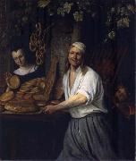 Jan Steen The Leiden Baker Arent Oostwaard and his wife Catharina Keizerswaard oil painting